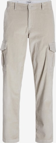 regular Pantaloni cargo di JACK & JONES in grigio: frontale