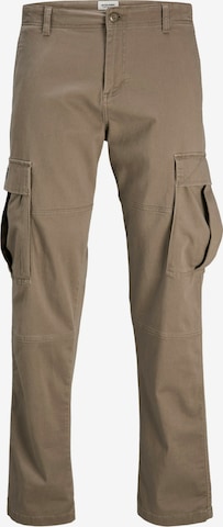 Pantalon cargo 'JPSTKane Jonnie' JACK & JONES en gris : devant