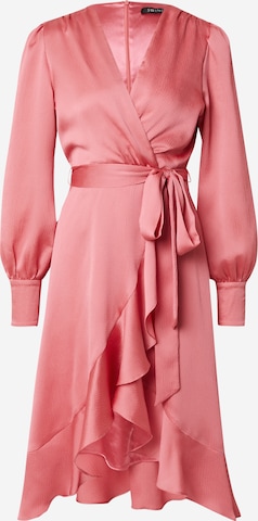 SWING Koktejl obleka | roza barva: sprednja stran