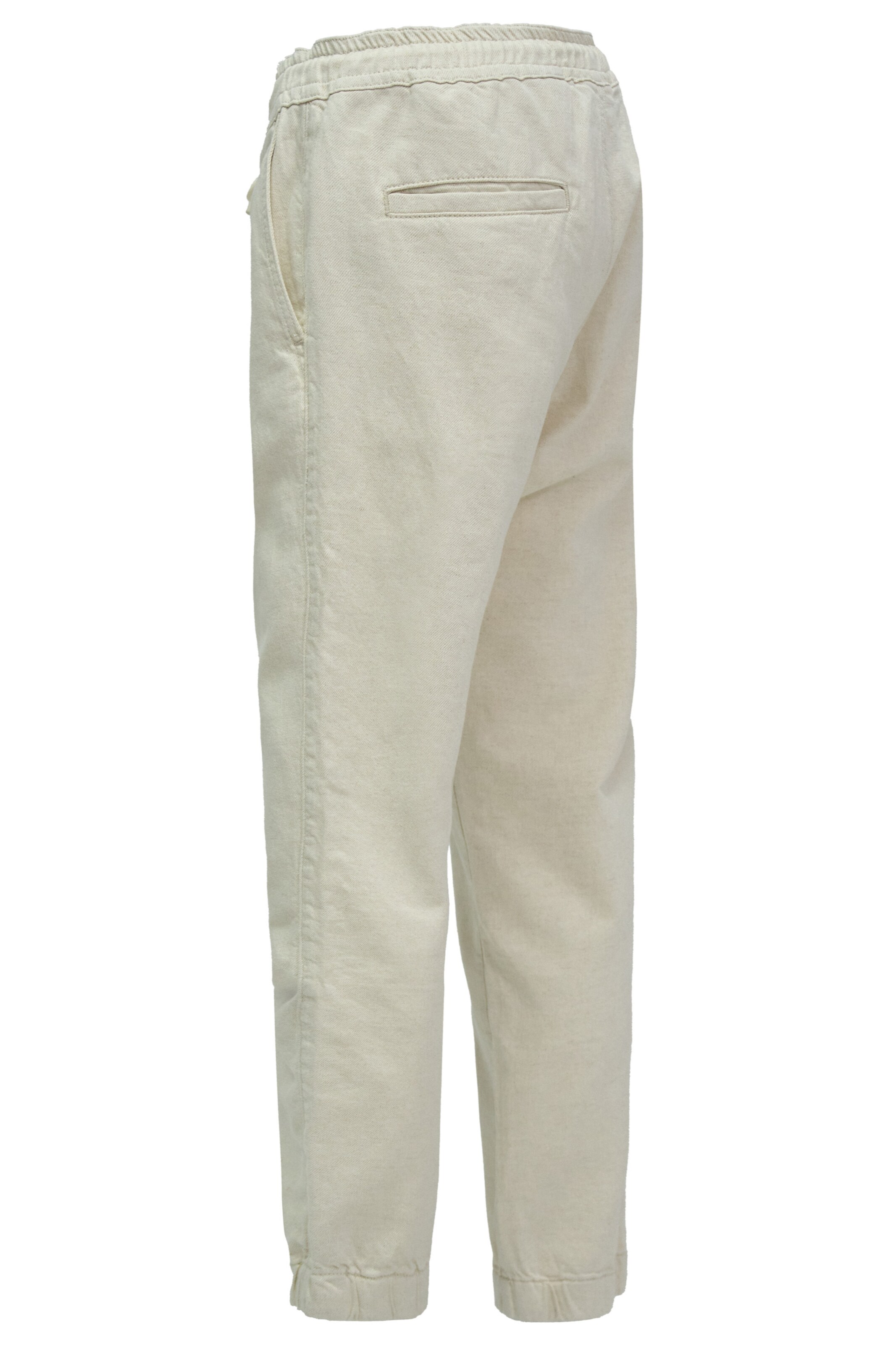 Coupe slim Pantalon chino Salsa Jeans en beige