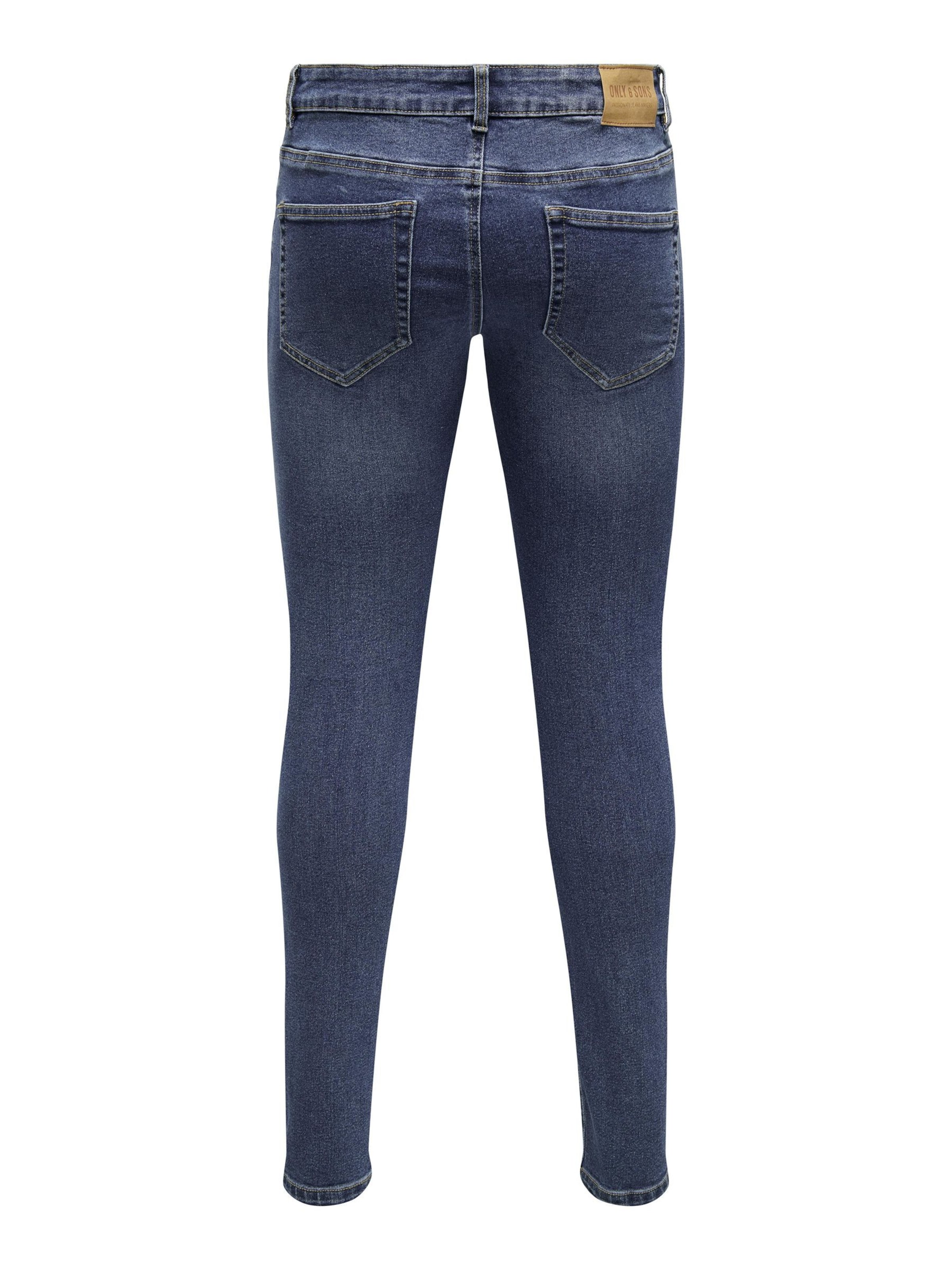 Skinny Jeans 'ONSWarp' di Only & Sons in blu