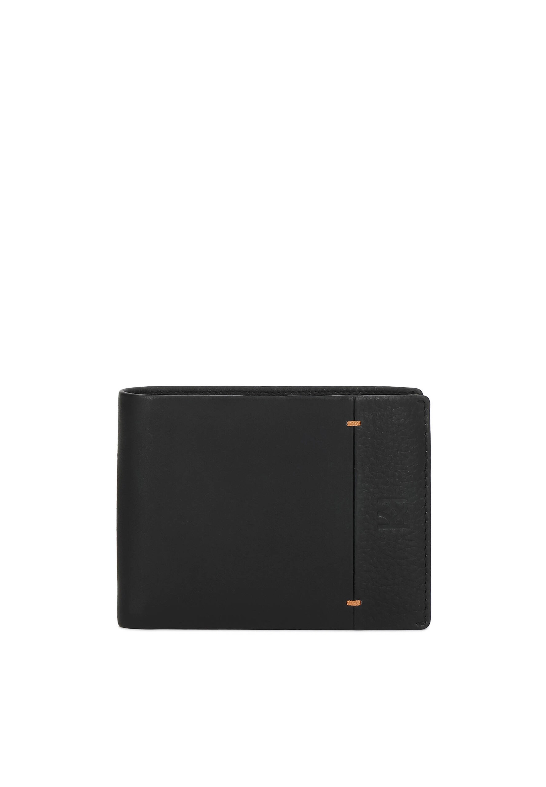 Kazar Wallet in Black: front