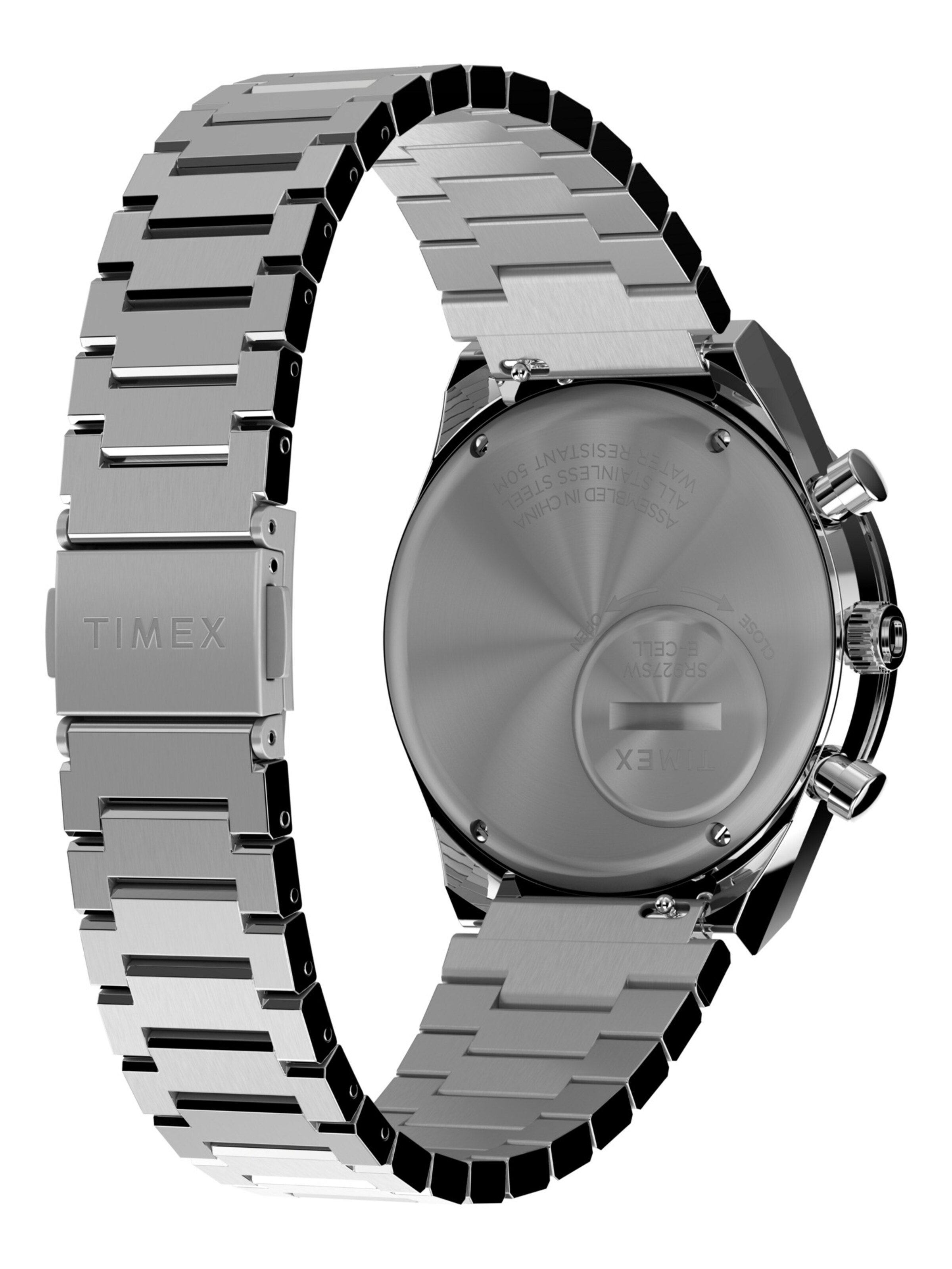 TIMEX Analogt ur i sølv