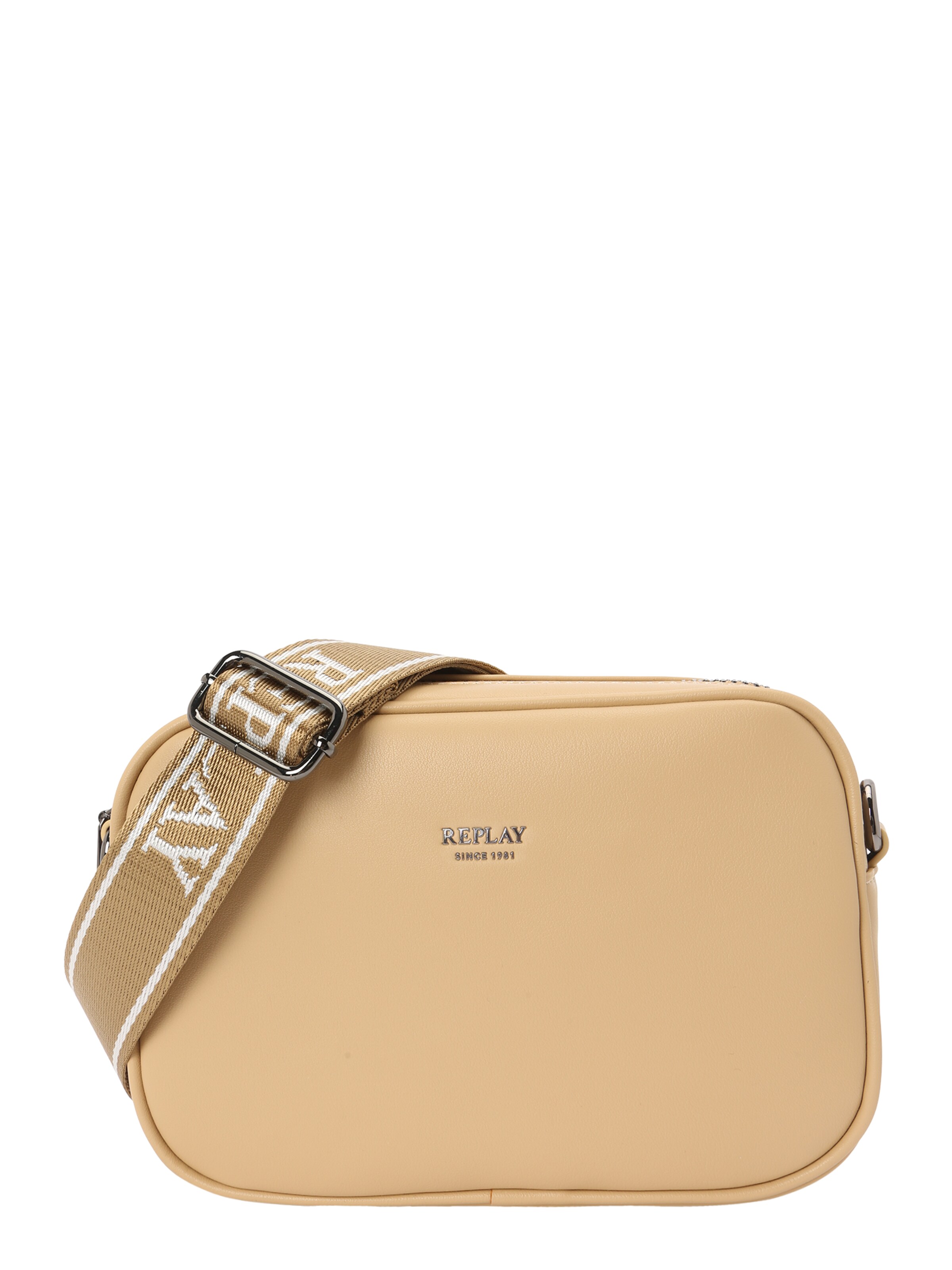 REPLAY Olkalaukku värissä ruskea: etupuoli