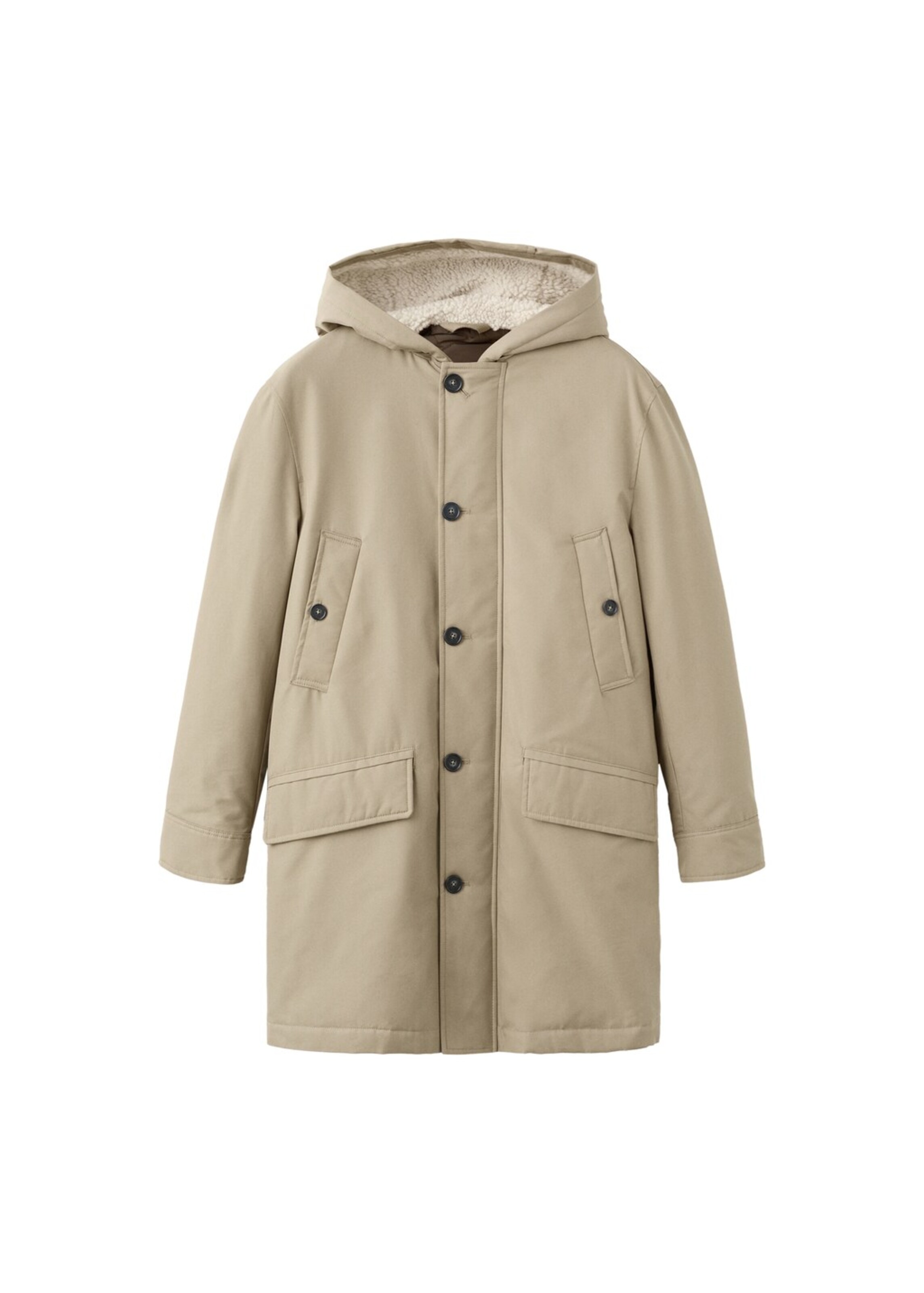 MANGO MAN Winter Parka 'Javi' in Cappuccino, Item view