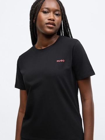 HUGO Soveskorte i sort