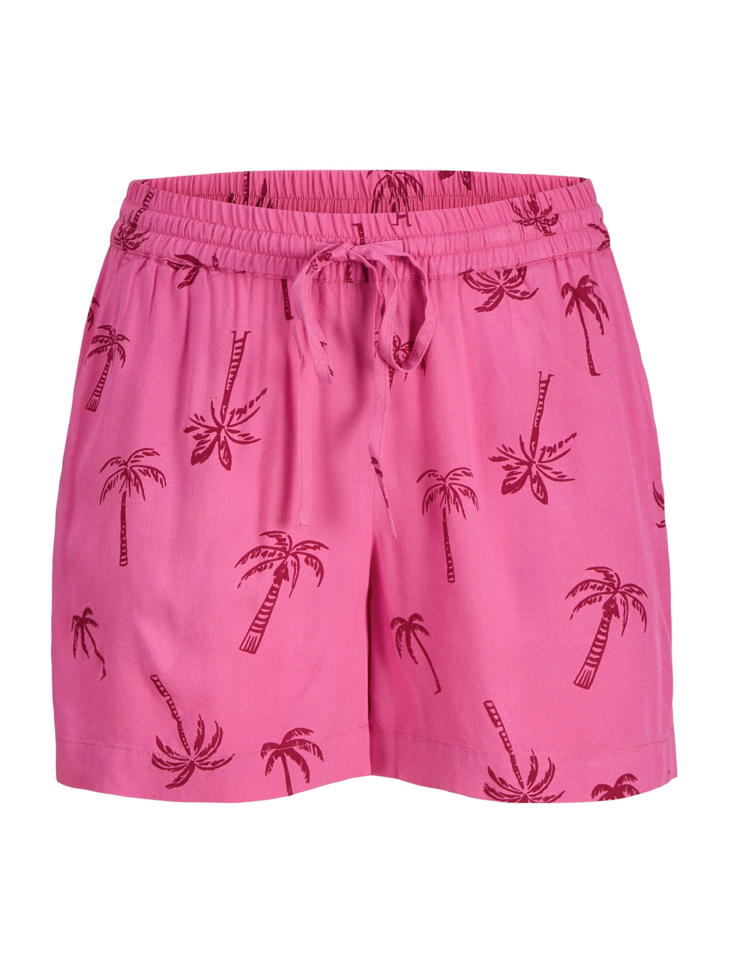 JJXX Loose fit Pants 'JXLEA' in Pink: front