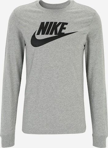 Nike Sportswear Shirt in Grau: predná strana