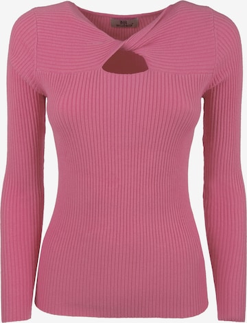 Pullover di Influencer in rosa: frontale