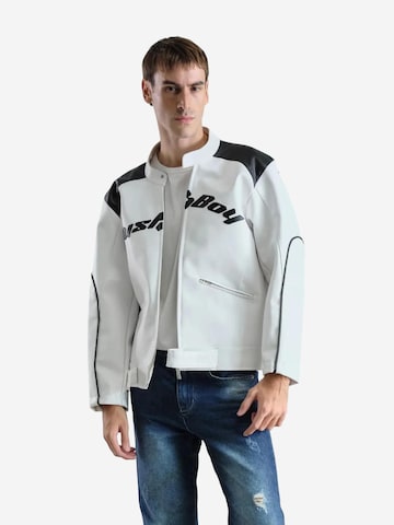 Veste mi-saison Giesto en blanc
