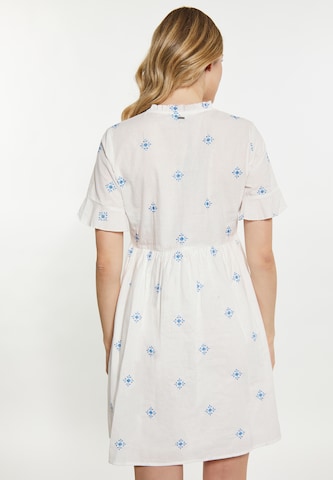 Robe d’été DreiMaster Vintage en blanc