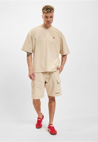 Pegador Shirt 'Leono Boxy' in Beige