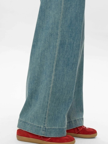 Wide leg Jeans 'NUALETTA' di NÜMPH in blu