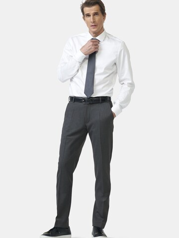 Coupe slim Pantalon 'Bonn' MEYER en gris