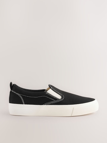Next - Sapatilhas slip-on 'Forever Comfort®' em preto
