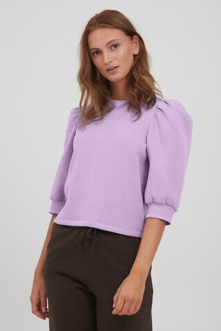 b.young Sweatshirt in Purple: front