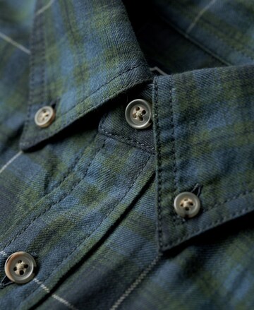 Superdry Regular fit Overhemd in Groen