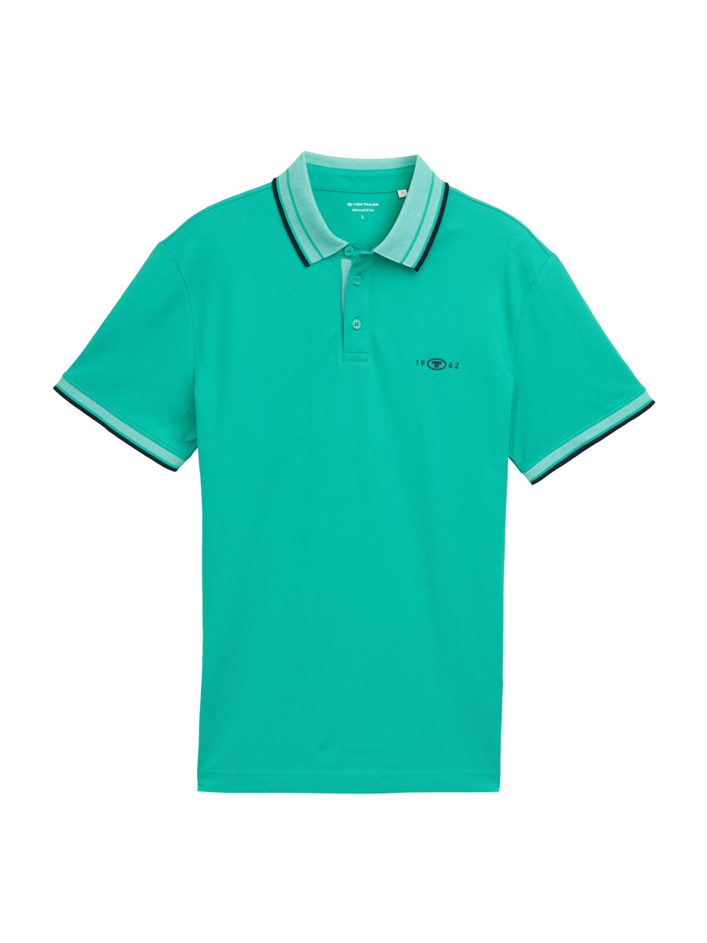 TOM TAILOR Μπλουζάκι σε πράσινο: μπροστά