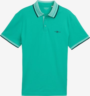 T-Shirt TOM TAILOR en vert : devant