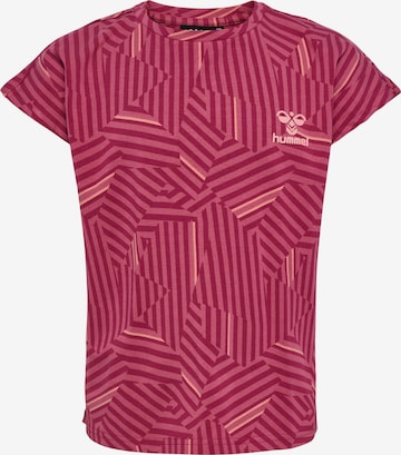 T-Shirt 'Melody' Hummel en rose : devant