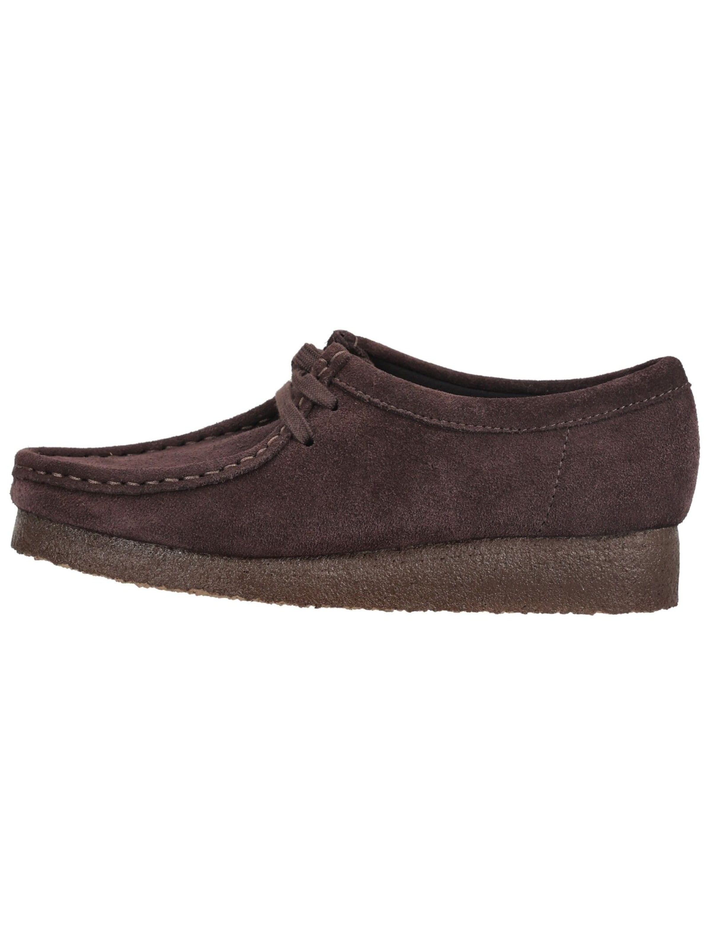 CLARKS Schnürschuh in Braun