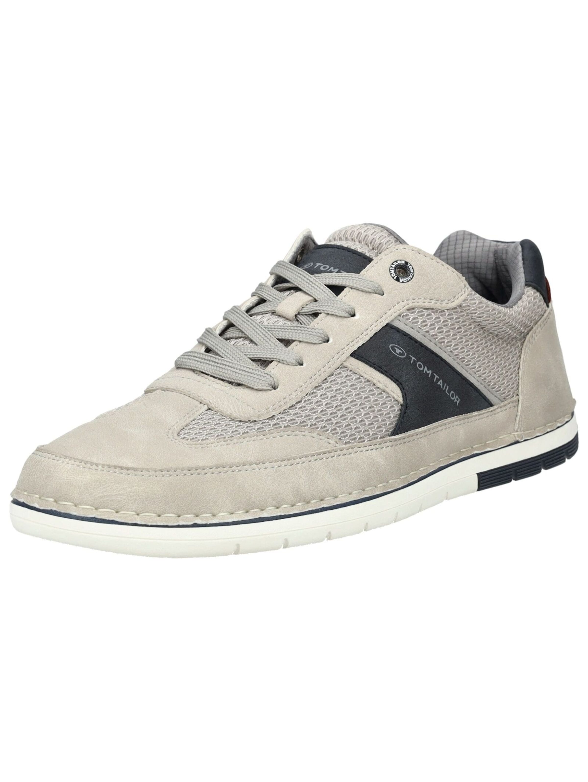 TOM TAILOR Sneaker in Grau: Vorderseite