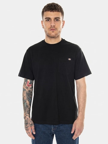 Maglietta 'Luray Pocket Tee SS Black' di DICKIES in nero: frontale