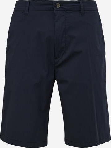 Regular Pantalon chino 'Detroit' s.Oliver en bleu : devant