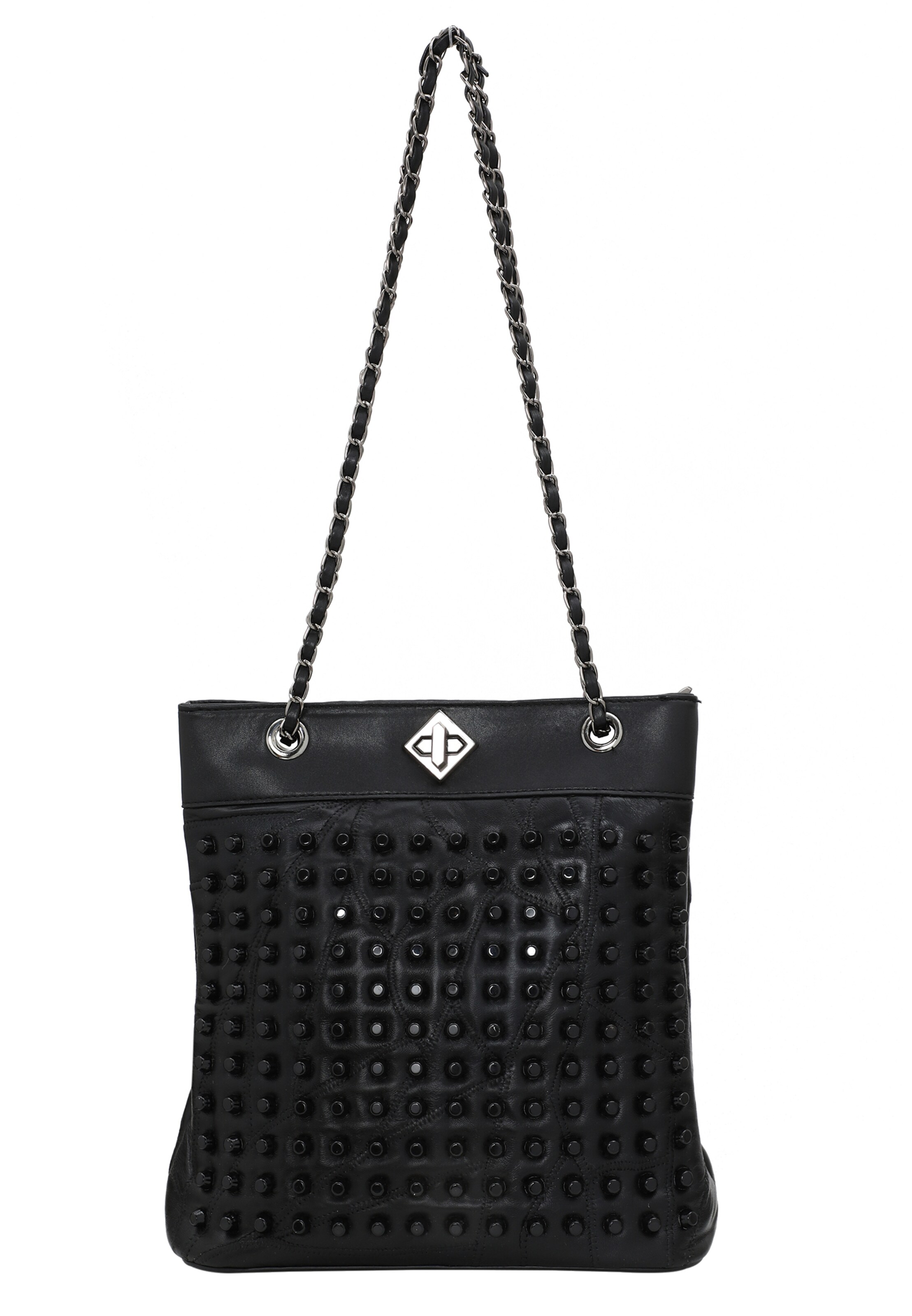faina Shoulder bag in Black: front