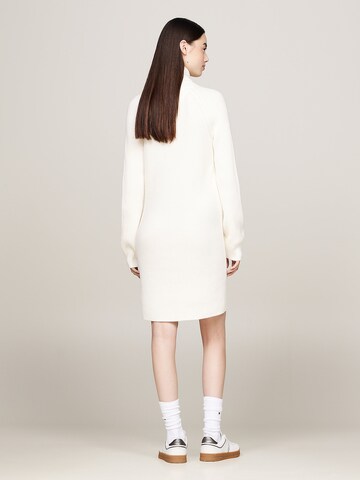 Robes en maille Tommy Jeans en blanc