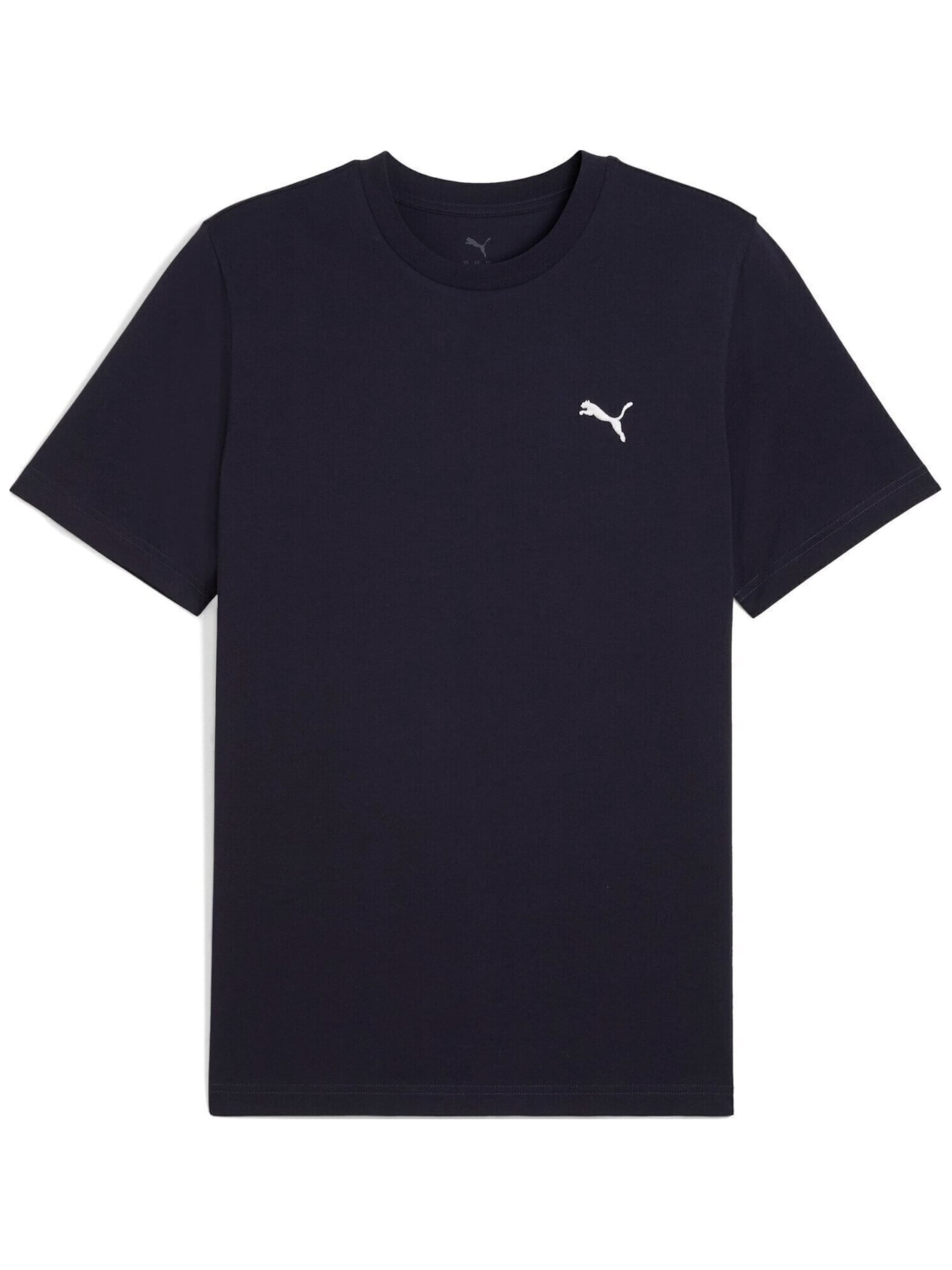 PUMA Shirt 'Puma ESS Small Logo Tee'‌‌‌‌‌‌‌‌‌‌ in M in blau, Produktansicht