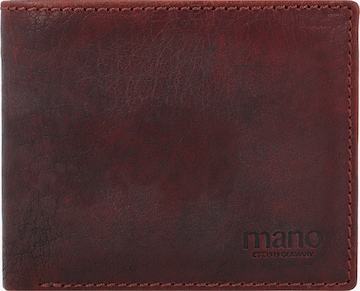 mano Wallet 'Don Simon' in Brown: front