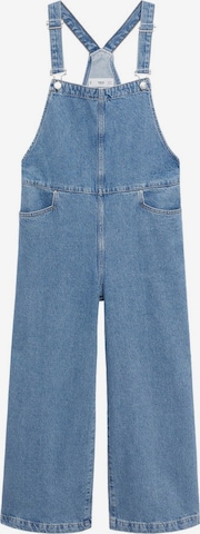 MANGO Regular Jean Overalls 'Ares' in Blue: front