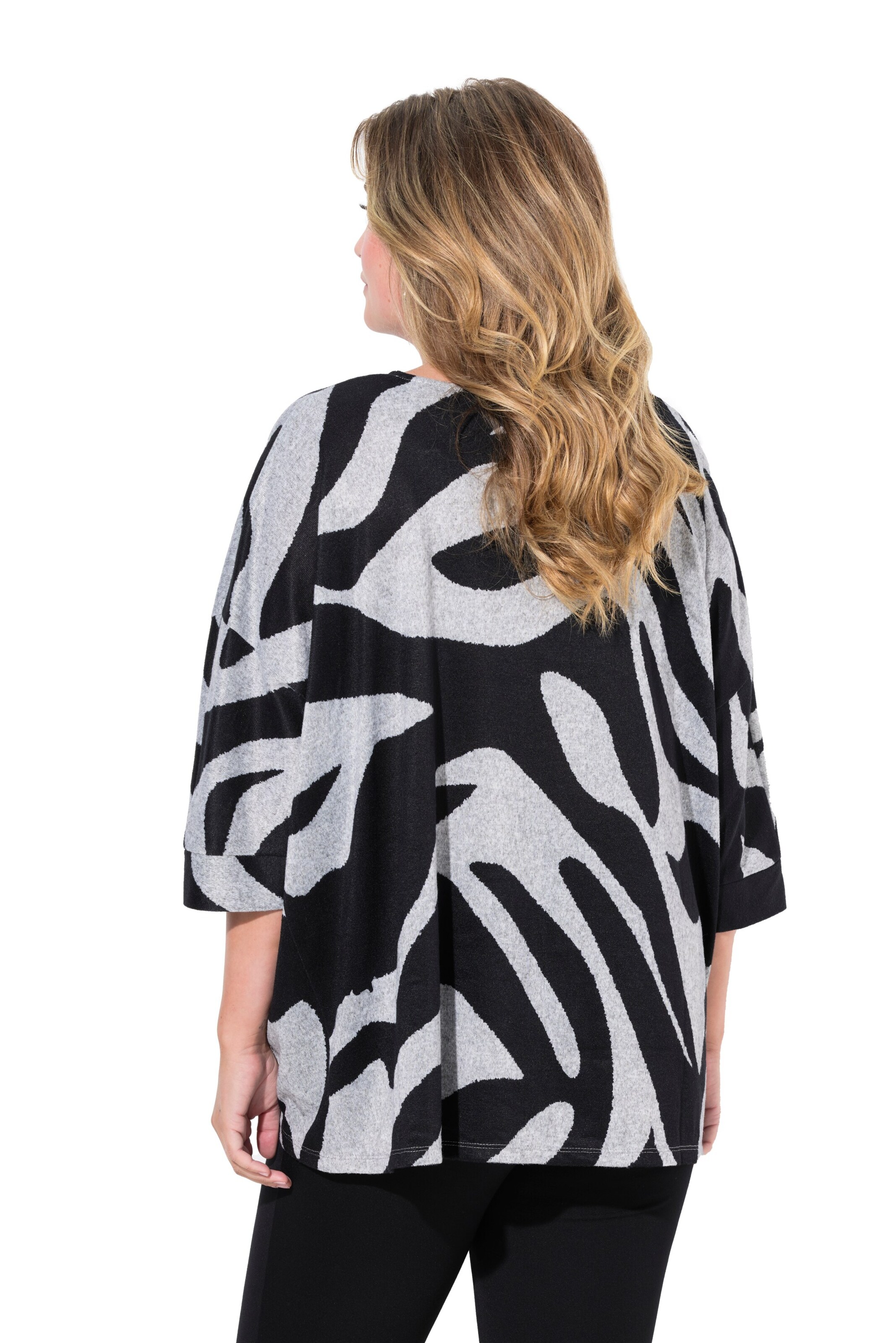 MIAMODA Sweater in Black