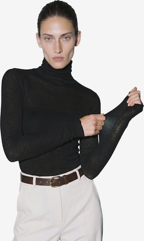 No Matter What Blouse in Black: front