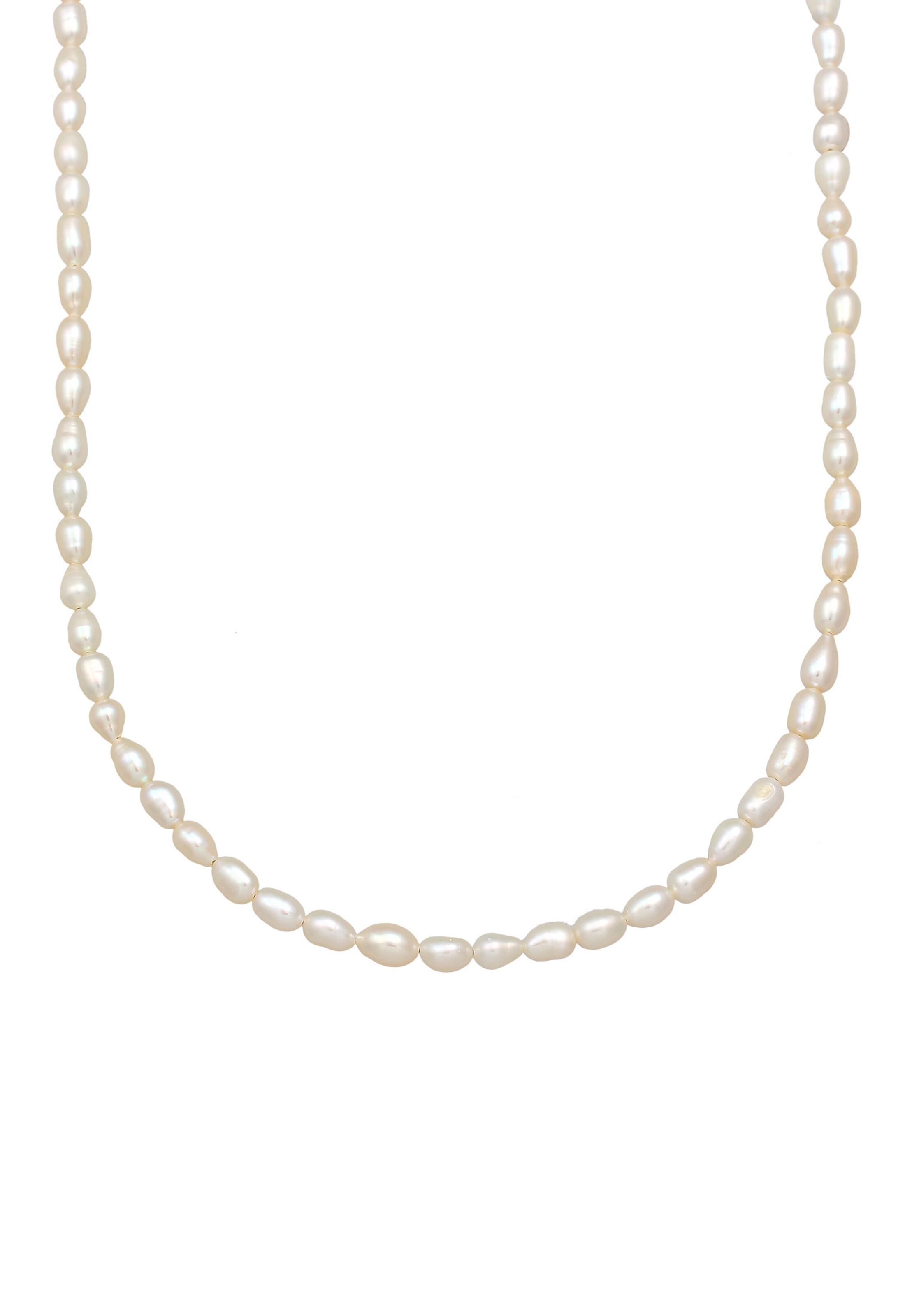 KUZZOI Necklace in White: front