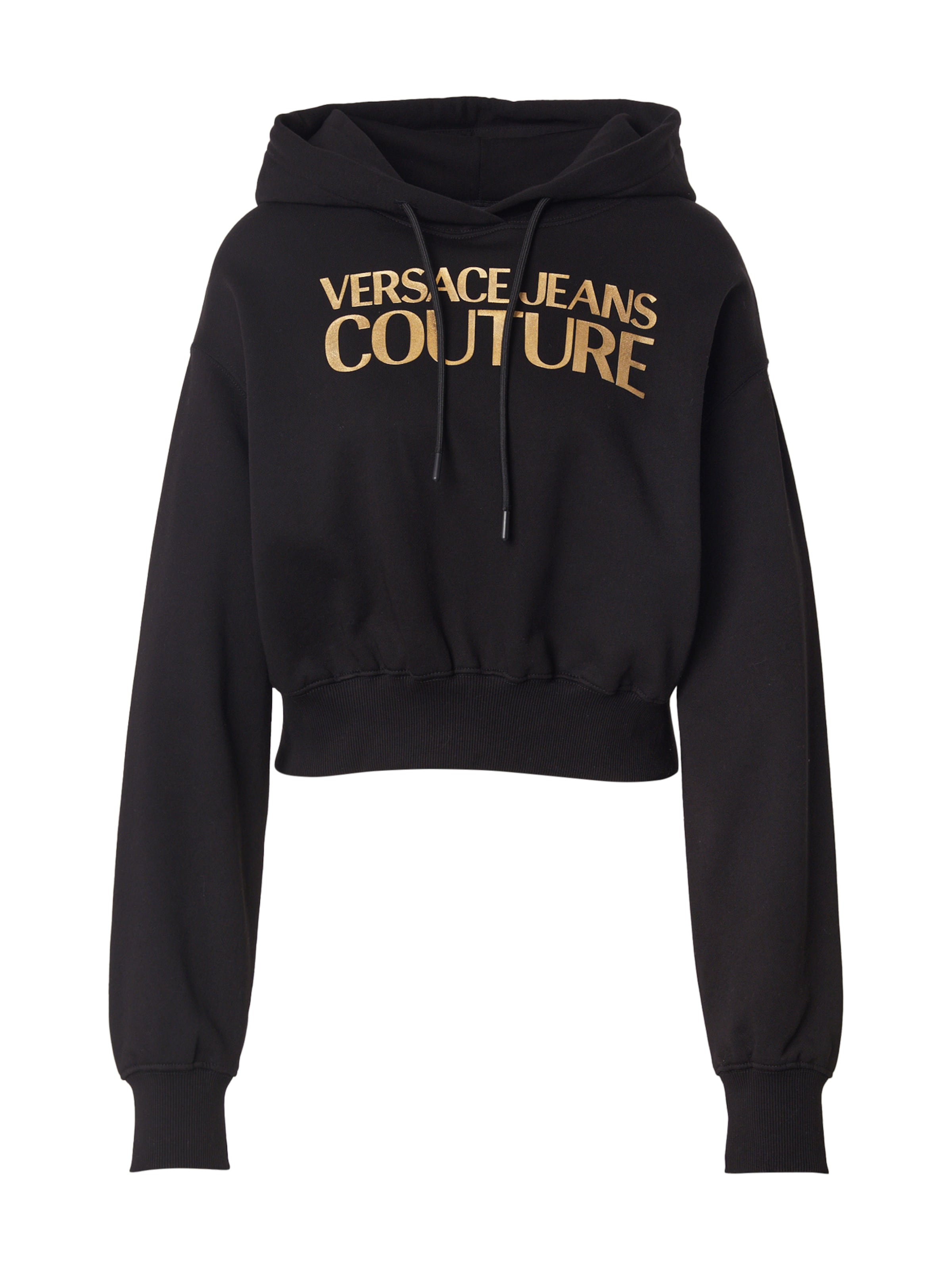 Sweat-shirt Versace Jeans Couture en noir : devant