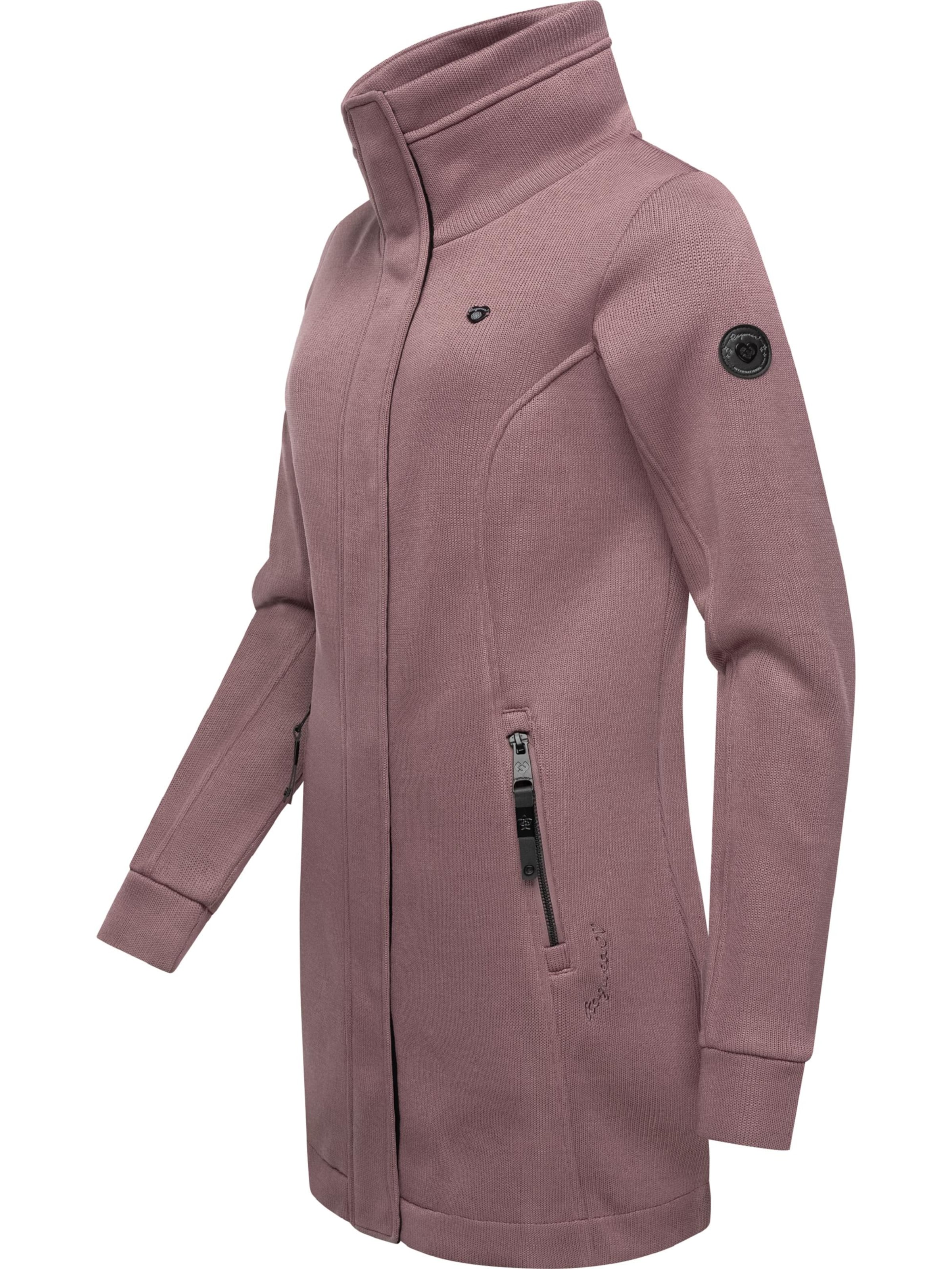 Ragwear Zip-Up Hoodie 'Letrice' in Purple