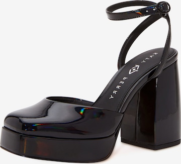Katy Perry - Zapatos con plataforma 'THE UPLIFT ANKLE STRAP' en negro: frente
