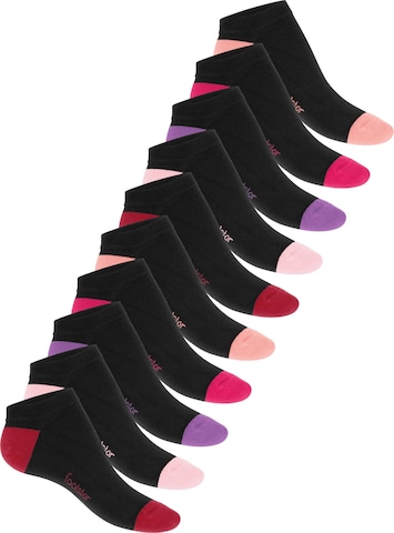footstar Füßlinge 'Color Pop' in Lila: Vorderseite