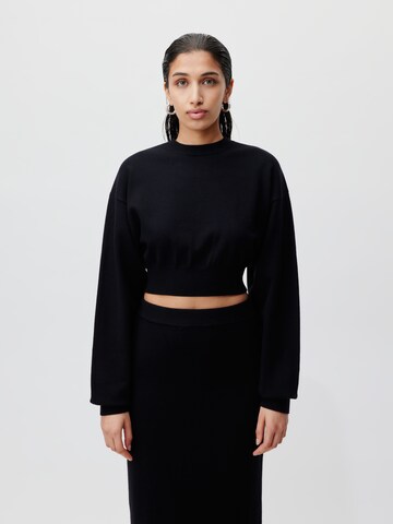 LeGer by Lena Gercke - Pullover 'Hilde' em preto: frente