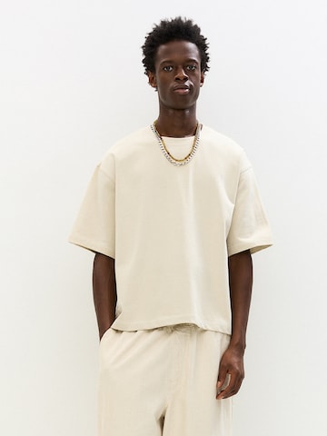 Maglietta di Pull&Bear in beige: frontale