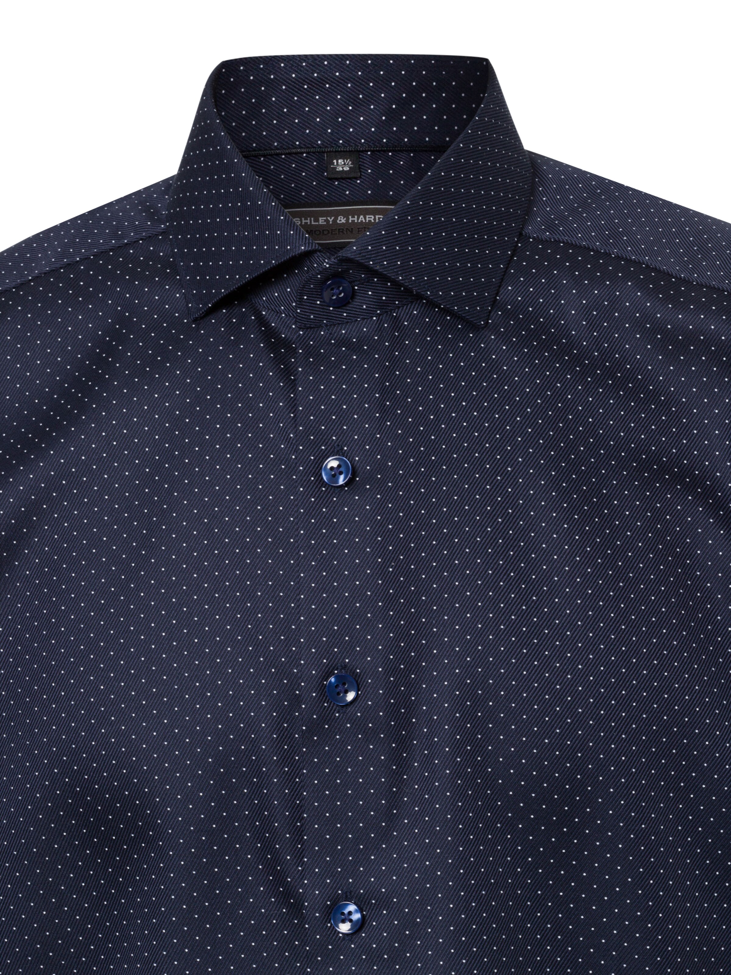 Finshley & Harding Regular Fit Hemd ' ' in Blau