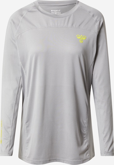 Hummel Functioneel shirt 'GG12' in de kleur Grijs / Limoen, Productweergave