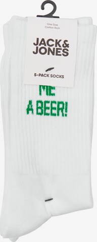 Chaussettes 'STATE' JACK & JONES en blanc