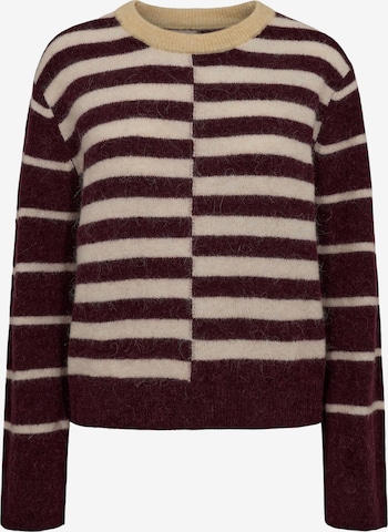 NÜMPH - Jersey 'RIETTE' en rojo: frente