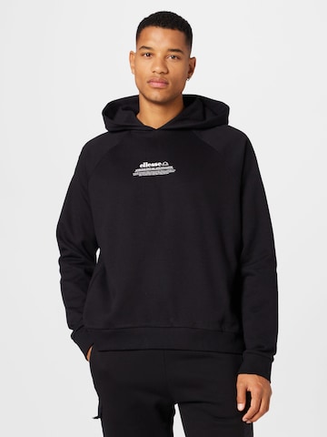 ELLESSE Sweatshirt 'Giordano' in Schwarz: predná strana