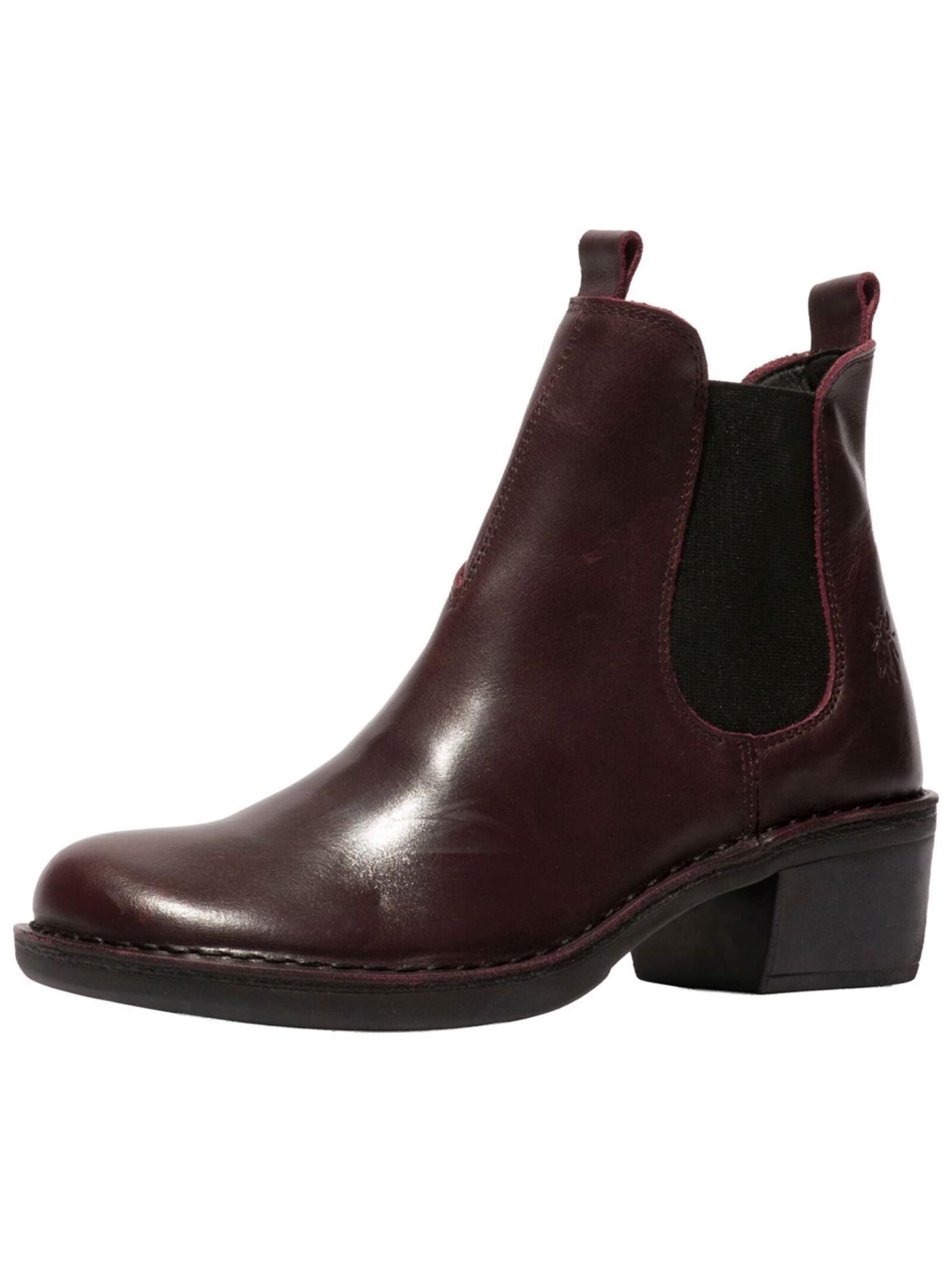 Boots chelsea di FLY LONDON in rosso: frontale