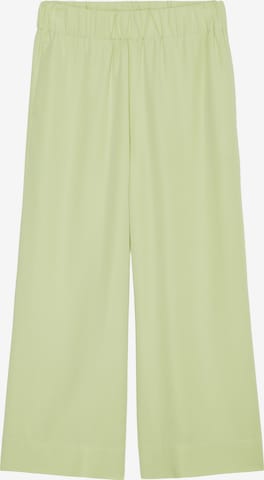 Marc O'Polo DENIM Wide leg Pants in Green: front