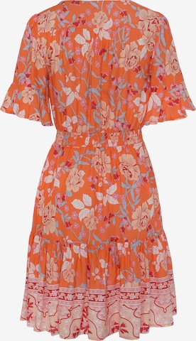 LASCANA Kleid in Orange